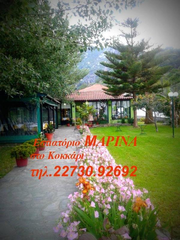 MARINA RESTAURANT - ΕΣΤΙΑΤΟΡΙΟ ΚΟΚΚΑΡΙ ΣΑΜΟΥ - ΕΛΛΗΝΙΚΗ ΠΑΡΑΔΟΣΙΑΚΗ ΚΟΥΖΙΝΑ ΚΟΚΚΑΡΙ ΣΑΜΟΥ